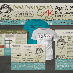 Beat Beethoven 5K Marketing Materials