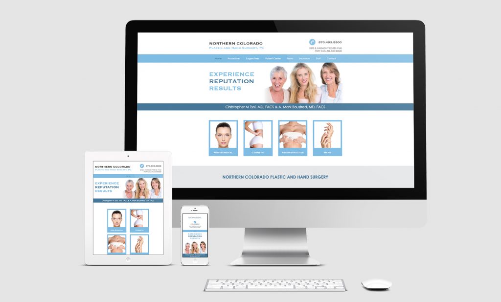 Northern Colorado Plastic and Hand Surgery Website
